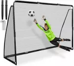 Bipohome Futbolo vartai 300 X 200 cm GALMA juodi