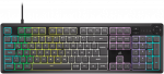 Corsair Gaming K55 Core RGB Klaviatūra žaidimams, Full-Size (100%), Rubber Dome pilka, ISO (DE)