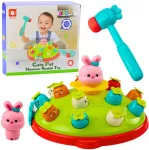 Lean Toys Interaktyvus žaidimas vaikams su &scaron;okinėjančiu zuikiu