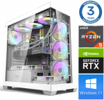 Stacionarus kompiuteris INTOP Ryzen 5 7500F 16GB DDR5 1TB SSD M.2 NVME RTX5060Ti 16GB WIN11 (RW44684WH)