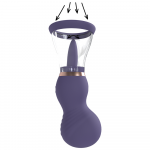 Pumped By Shots Sensual - Rechargeable Vulva and Breast Pump - Violetinė