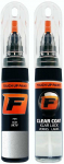 Firanto AUDI M7Y - POLARSILBER Dažų korektorius įbrėžimų taisymui + Lakas 15 ml