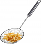 Skimmeris, sietelis, plieno &scaron;auk&scaron;tas koldūnams, pierogi, bulvytėms, 37 cm