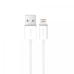 Puro TPE 12W USB-A - Lightning kabelis 3m - baltos spalvos