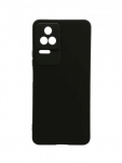 Evelatus Xiaomi POCO F4 Nano Silikoninis dėklas Soft Touch TPU Juodas