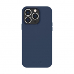 Dėklas Evelatus Apple iPhone 14 Pro Max Genuine Leather case with MagSafe Mėlyna