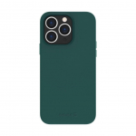 Dėklas Evelatus Apple iPhone 14 Pro Genuine Leather case with MagSafe Dark Žalias