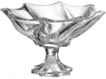Crystal Bohemia Bohemia dubuo ant kojelės 33cm ,Bromelias