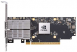 Nvidia ConnectX-7, Vidinis, Laidinis, PCI Express, &Scaron;viesolaidis, 400000 Mbit/s, Juoda, Pilka