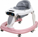 2‑in‑1 360&deg; vaik&scaron;tynė kūdikiams su reguliuojamu auk&scaron;čiu, stabiliu piramidės baze, tyliais ratais Tavalax