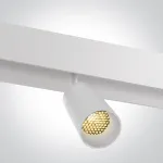 8W LED &scaron;viestuvas į magnetines sistemas MINI/MIDI/MAXI/P&P, baltas, 3000/4000K, 48V, 15&deg;, DALI, 42110L/W/V