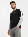 men's sweatshirt juodas