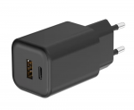 Qualo QLSN-CA-65-01 Nano PD Network Charger Adapteris USB-C / USB-A / 65W