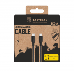Tactical Stitch Thread kabelis USB-C/USB-C 2m juodos spalvos