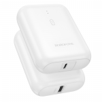 Borofone Power Bank 5000mAh BJ81 Stability – USB – baltos spalvos
