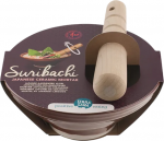 Japoni&scaron;ka keramikinė grūstuvė Suribachi & Surikogi, 18 cm, TERRASANA