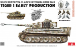 RFM Rye Field Model - Sd.Kfz.181 Pz.Kpfw. VI Ausf. E Tiger I Early Production Kursk 1943/Upgrade Version, 1/35, 5140