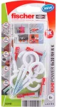 FISCHER DUOPOWER kai&scaron;tis 6×30 su apvaliu kabliu /6vnt. BALTI