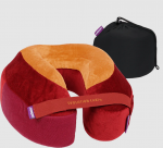 Kelioninė pagalvėlė kaklui Evolution Earth Deluxe, raudona/oranžinė