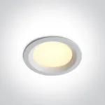 15W LED įleidžiamas &scaron;viestuvas, baltas, 3000/4000/5000K, IP54, 10115BX/W/V