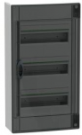 Schneider LVSXR313 PrismaSeT XS 3x13 PSXS-3-13-NT-P skirstomasis skydas, montuojamas pavir&scaron;iuje, skaidrios durys, IP40 IK09 LVSXR313