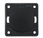 Hager Polo 936562510 Integro Flow/Pure universalus raktinis jungiklis juodas blizgus 936562510