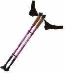 Tomaz Sport Teleskopinės &Scaron;iaurieti&scaron;ko Ėjimo Lazdos NECASIL DW072105 Violetinė 62 - 135 cm