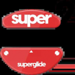 Superglide 2 Type-C Pelė Feet | Raudona, SteelSeries Aerox 3 & Aerox 5 & Aerox 9 Wireless