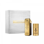 Set Paco Rabanne: 1 Million, Eau De Toilette, For Men, 100 ml + 1 Million, Dezodorantas Stick, For Men, 75 ml