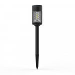 Telforceone Forever Light Solar LED Lamp Steel Post SUNARI FLS-15 juodas