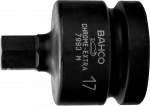 Bahco Hexagonal tip socket driver 7993M 19mm 1"