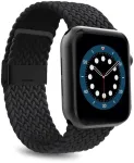Puro Loop i&scaron;manusis laikrodis dirželis Apple Watch (38/40/41 mm) | Nailonas | juodas