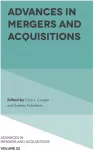 KNYGA Cary L Cooper Advances in Mergers and Acquisitions
