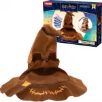 Puremind Harry Potter Sulankstomas medinis Skirstymo kepurės modelis su garsu 3D dėlionė DIY