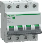 Schneider Automatinis grandinės pertraukiklis B 50A 4P Easy9 Pro EZ9F27450