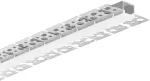 Užglaistomas lankstus LED profilis BEND, aliuminio sp., 2m