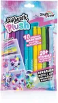 Airbrush Plush Aerografo pliu&scaron;inių dažų papildymo rinkinys 10 ra&scaron;iklių (256)