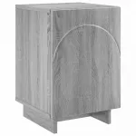 &Scaron;alia lovos spintelė Pilka Sonoma 33,5 x 34,5 x 50 cm