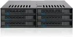 Kieszeń Icy Dock 6x 2.5 SATA/SAS in 1x 5.25 bay mobile rack screwless (MB326SP-1B)