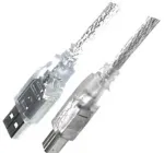 Mercodan USB A/B 1,8 m, 1,8 m, USB A, USB B, USB 2.0, permatomas
