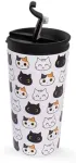 iTotal - Kelioninis puodelis - KATĖ - 350 ml (ID0218)