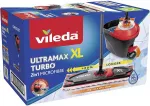 Rinkinys mop płaski sukamasis Vileda Ultramax Turbo XL box