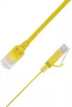 LinkIT Płaski kabelis sieciowy RJ-45, Cat.6a, U/UTP, PVC, geltona, 0.75 m (UTP-FL6A-00075-GL)