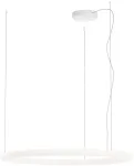 50W LED pakabinamas &scaron;viestuvas HALLEY, baltas, 2700/3000/4000K, dimeriuojamas, 01-4457