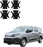 GrizzGlass juoda techninė HeavyDuty Juodas danga po rankenomis, skirta Peugeot Partner (2018-2026) [4w1] (GRZ22204)
