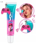 KIDS Lūpų blizgesys 16 ml + pakabukas, rinkinys 2 viename, Lūpų blizgis Multikolor Wow / Wow00111 / pakabukas Pad (SB12205)