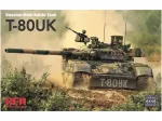 Rye Field Model T-80UK kovos tanko surenkamas modelis 1/35 RFM-5115