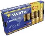 Varta 4103101478, vienkartinė baterija, AAA, &scaron;arminė, 1,5 V, 8 vnt., 85 mm