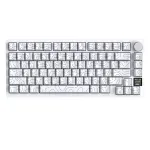 Mechaninė žaidimų klaviatūra Attack Shark X820 Ultra Baltas Contour line RGB LED TFT ekranas