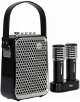 Garsiakalbis Divoom SongBird-HQ2 juodas - Ne&scaron;iojama kolonėlė Bluetooth su mikrofonami (6958444604220)